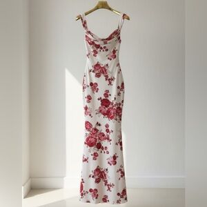 Floral Print Maxi Dress